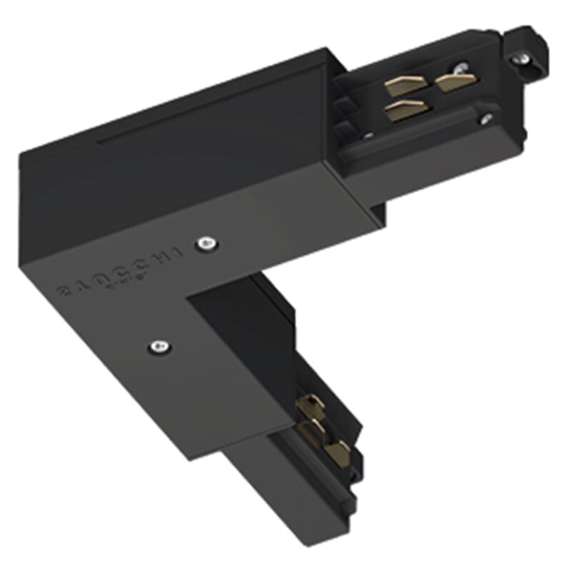 TECHNOLUX OneTrack L-voeding mechanische leidraad extern/aarding intern zwart 310824