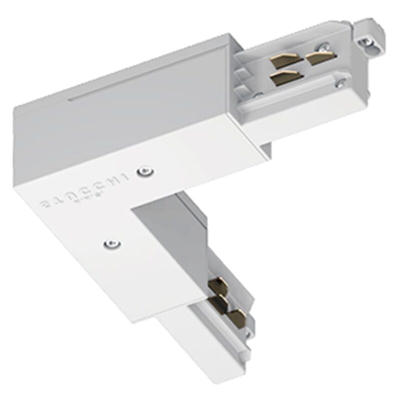 TECHNOLUX OneTrack L-voeding mechanische leidraad extern/aarding intern wit 310833