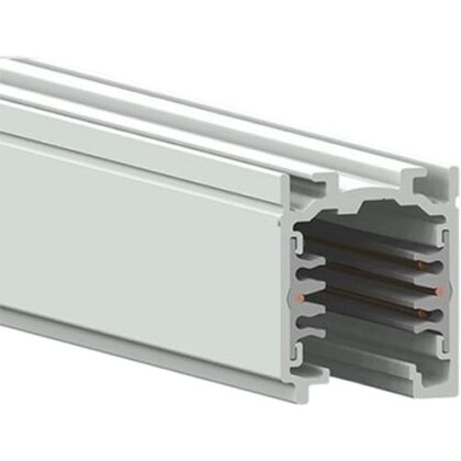 TECHNOLUX OneTrack 3-fase rail RAL9010 1 meter On/Off wit 3125439