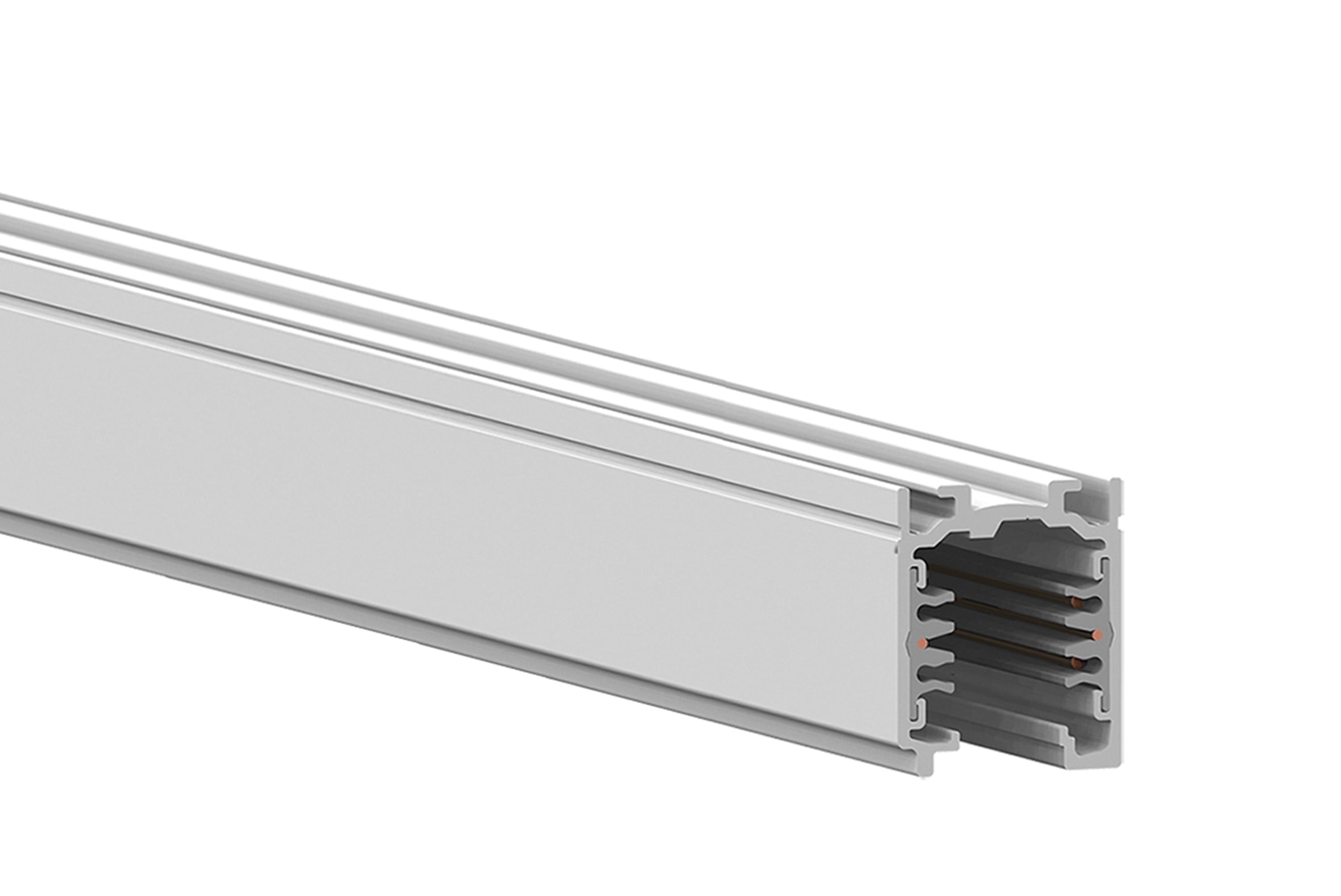 TECHNOLUX OneTrack 3-fase RAL9005 4 Meter On/Off Zwart 3125446