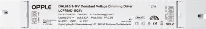 TECHNOLUX LEDDriver 24V-75W-DALI/10V/PWM 820002006200