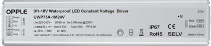 TECHNOLUX LEDDriver 24V-75W-10V/PWM-IP67 820003003900