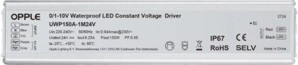 TECHNOLUX LEDDriver 24V-150W-10V/PWM-IP67 820003004000