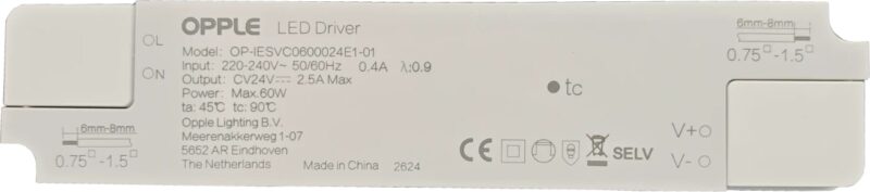 TECHNOLUX LEDDriver 24V-60W 820009008000