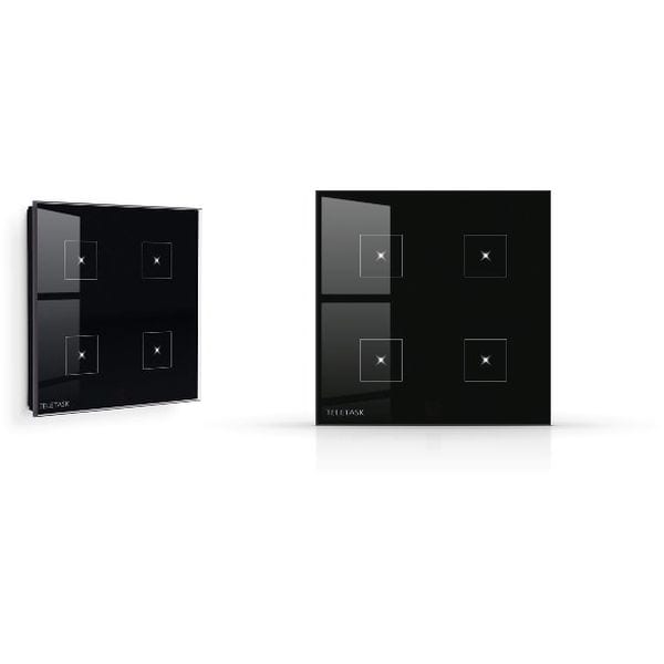 TELETASK AURUS-4S ZWART TDS12024BL