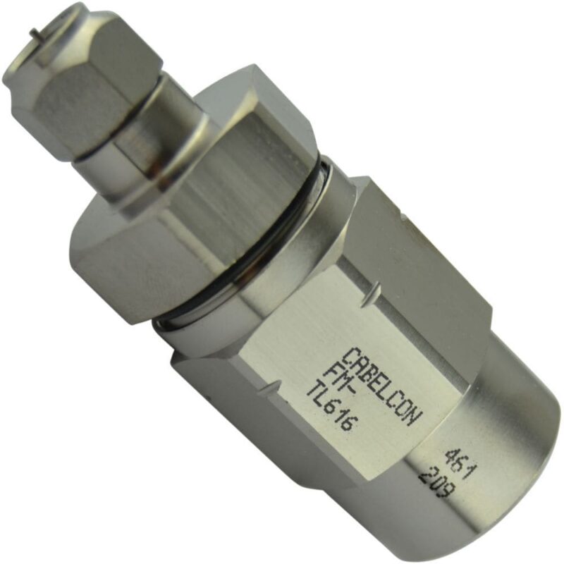 TELEVES Adapter reductie coaxkabels Telenet 20mm (afstand bovem 80m) naar f mâle FM16