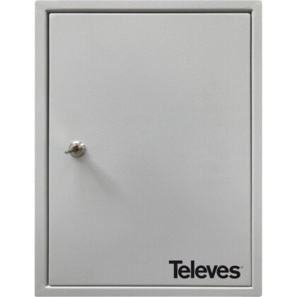 TELEVES Metalen kast met montageplaat en sleutel BxHxD: 600x800x200 mm MPTGH68
