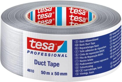 TESA Duct tape 4610 50mm x 50m zilver 04610-00000-01