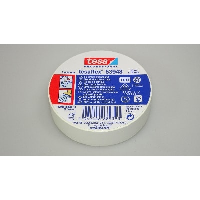 TESA Isolatietape 53948 15mm x 10m wit 53988-00062-01