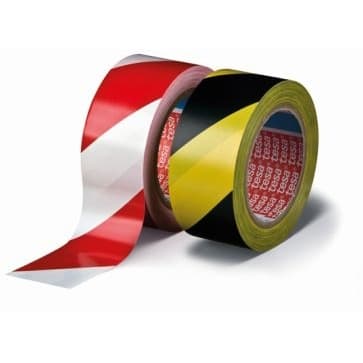 TESA Waarschuwingstape geel-zwart 50mm x 33 m 60760-00087-16