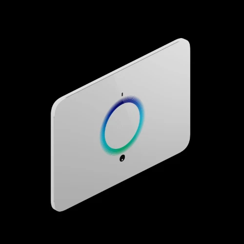 Ipee Buddy bedieningsplaat - white glass TFP.01.W