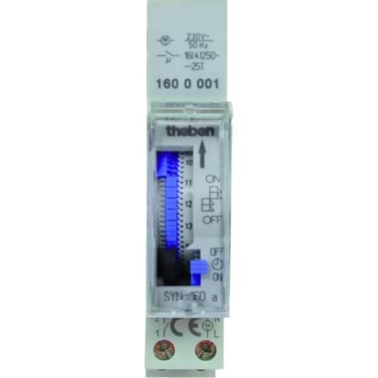 THEBEN Klok 24U zonder gangreserve 230V 50HZ 1NO 16A 1681