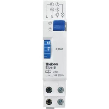 THEBEN Elektromechanische trappenhuisautomaat 230V 50HZ 1-7M 1NO 16A 18