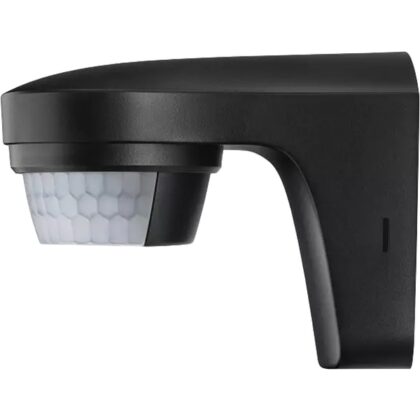 THEBEN Bewegingsmelder buiten ZWART opbouw 180° 1 kan. 12m IP55 200W LED 3790