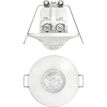 THEBEN Aanwezigheidsmelder WIT inbouw 360° 1 kan. 8m IP20 200W LED 9471