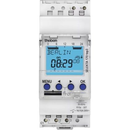 THEBEN Digitale astronomische klok 230V 50-60HZ 1CO 125A 9731