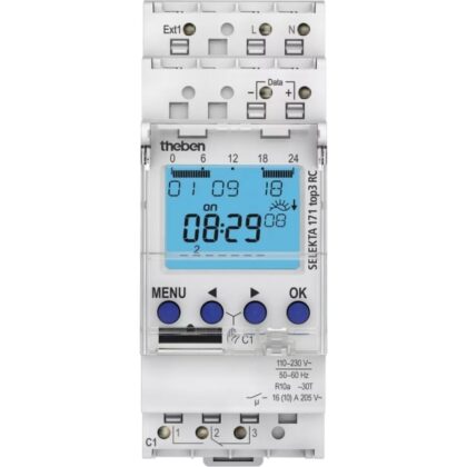 THEBEN Digitale astronomische klok 230V 50-60HZ 1CO 16A 9732
