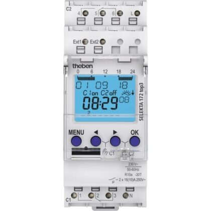 THEBEN Digitale astronomische klok 230V 50-60HZ 2CO 16A 9733