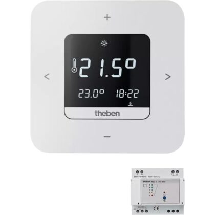 THEBEN Digitale klokthermostaat + ontvanger 2x1
