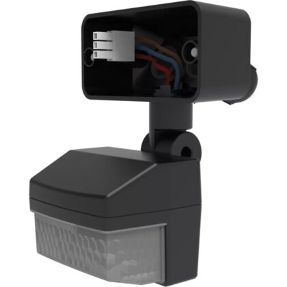 THEBEN Bewegingsmelder en lichtsensor buiten ZWART opbouw 180° 12m IP65 ART010711