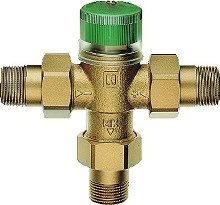 Resideo TM200 thermostatische mengkraan 3/4 - regelbaar 30°-60° C TM200-3/4A