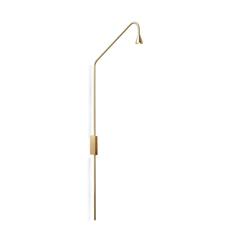 TRIZO 21 Austere-Wall touch built-in BRASS / touch dimmable on base / Driver excl. HVWT 1003