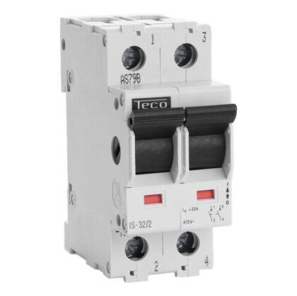 Teco Scheiderschakelaar Teco 2P 32A IS322