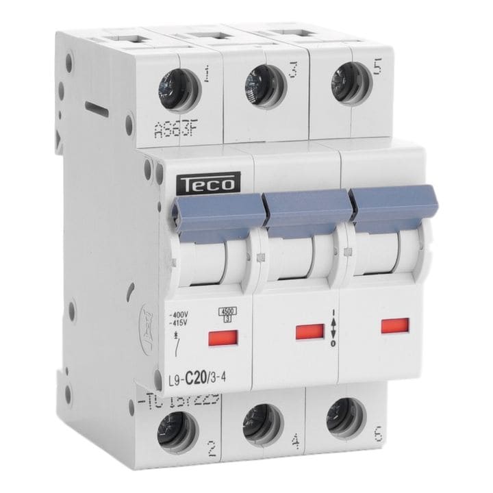Teco Automaat Teco 3P 20A 4