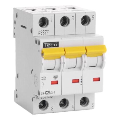 Teco Automaat Teco 3P 25A 4