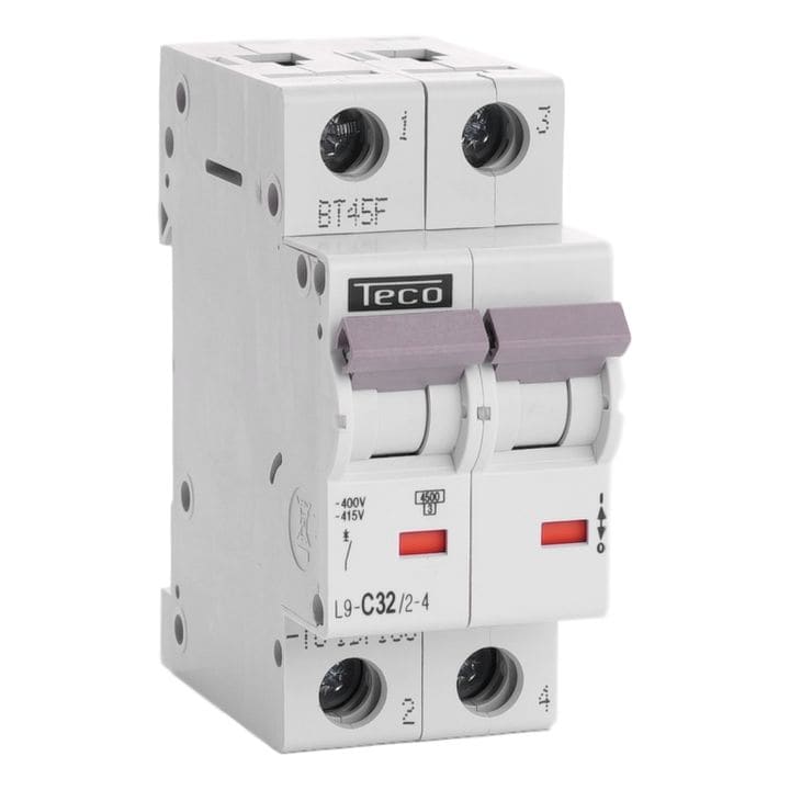 Teco Automaat Teco 2P 32A 4