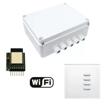 Teleco Kit for outdoor lights and loads 230 VAC ON/OFF with integrated WI-FI Module GARDENSMART4