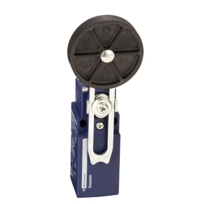 Telemecanique Sensors eindschakelaar XCK-N - instelbare rolhefboom ¥ 50 mm - 1 NC + 1 NO XCKN2549P20