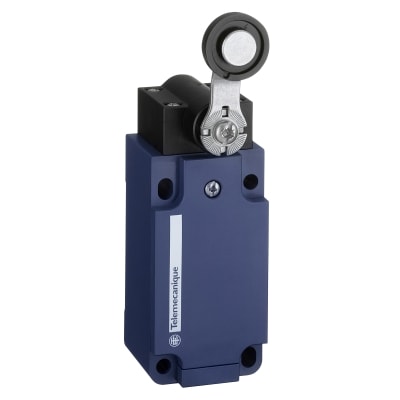 Telemecanique Sensors standschakelaar XCK-S - hefboom met rol - 1 NC + 1 NO XCKS131