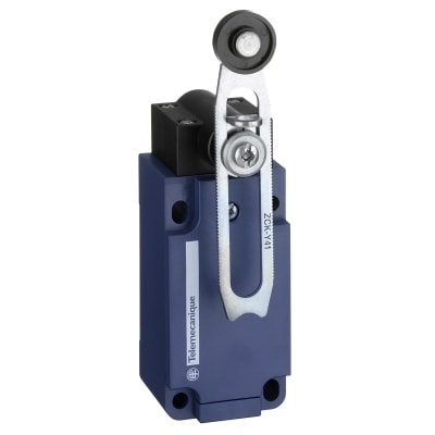 Telemecanique Sensors standschakelaar XCK-S - hefboom met rol met instelbare lengte - 1 NC + 1 NO XCKS141