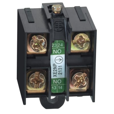 Telemecanique Sensors contactblok voor eindschakelaar - XE2 - 2 NO - klemmen XE2NP2131