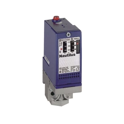 Telemecanique Sensors drukschakelaar XML-A 10 bar - vaste differentiaal 1 drempel - 1 NO/NC XMLA010A2S11