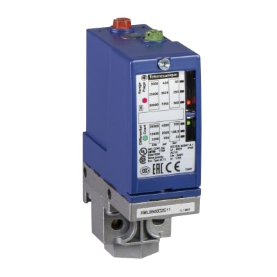 Telemecanique Sensors drukschakelaar XML-B 10 bar - instelbare differentiaal 2 drempels - 1 NO/NC XMLB010A2S11