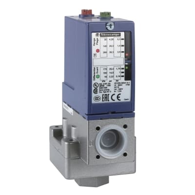 Telemecanique Sensors vacuümschakelaar XML-B -1 bar - instelbare differentiaal 2 drempels - 1 OC XMLBM02V2S12