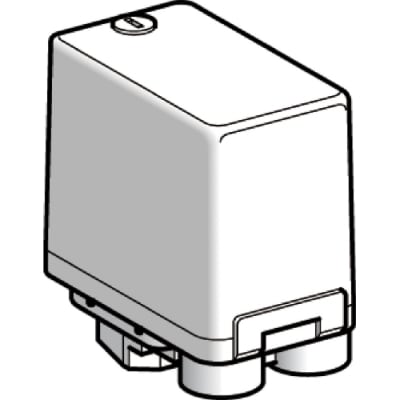 Telemecanique Sensors drukschakelaar XMP 12 bar - instelbare schaal 2 drempels - 2 NC XMPA12B2131C