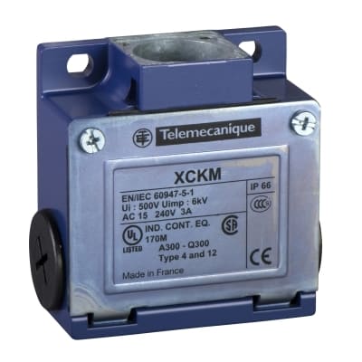Telemecanique Sensors lichaam standschakelaar - ZCK-M - 1NC+1NO - schroefklemmen ZCKM1