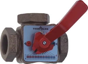 Tempolec Driewegmengkraan Tempolec DS G3 3/4" messing binnendraad DSG33/4