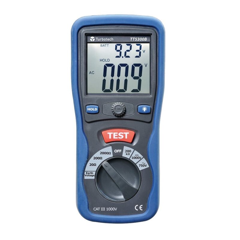Turbotech Aardingsmeter met piketten (compact model) A91030041
