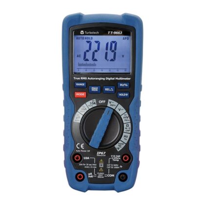Turbotech Multimeter pro 1000V/10A TRMS 600V -6000PTS A91030211