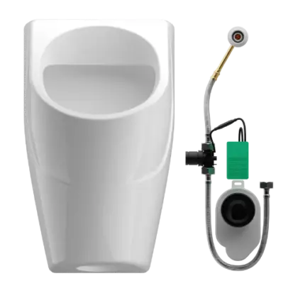 Ipee U1 new urinoir pack - urinoir met ingebouwde spoeling 230V U1MA.02