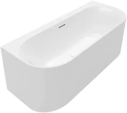 Villeroy & Boch Loop & Friends Marina bad back-to-wall 1700 x 750 mm - wit mat UBA170MAR9CS00V-RW