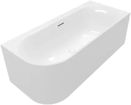 Villeroy & Boch Loop & Friends Marina bad back-to-wall rechts 1800 x 800 mm - wit UBA180MAR9CR00V-01