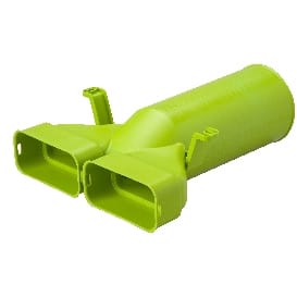 UBBINK Ventieladapter - 125mm - 180 - (AE55) 0188164