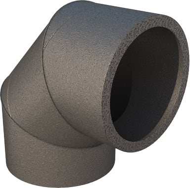 UBBINK Bocht Aerfoam HR-WTW - Ø160-90° - SPIE/SPIE 0188225