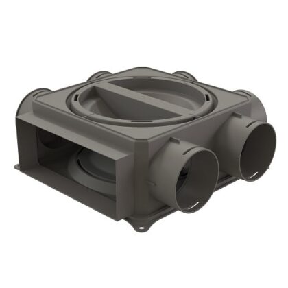 UBBINK UB.AE DBOX206 H200x80 6 Aansl. 0188673