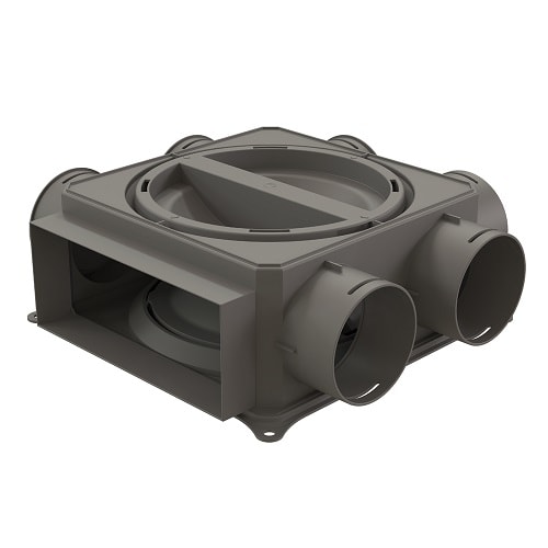 UBBINK UB.AE DBOX206 H200x80 6 Aansl. 0188673